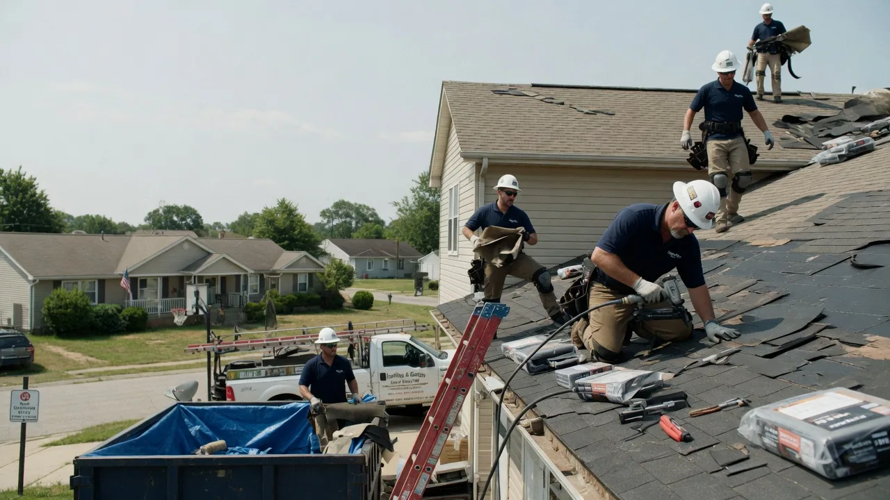 Roof Replacement in Bentonville, OH near me